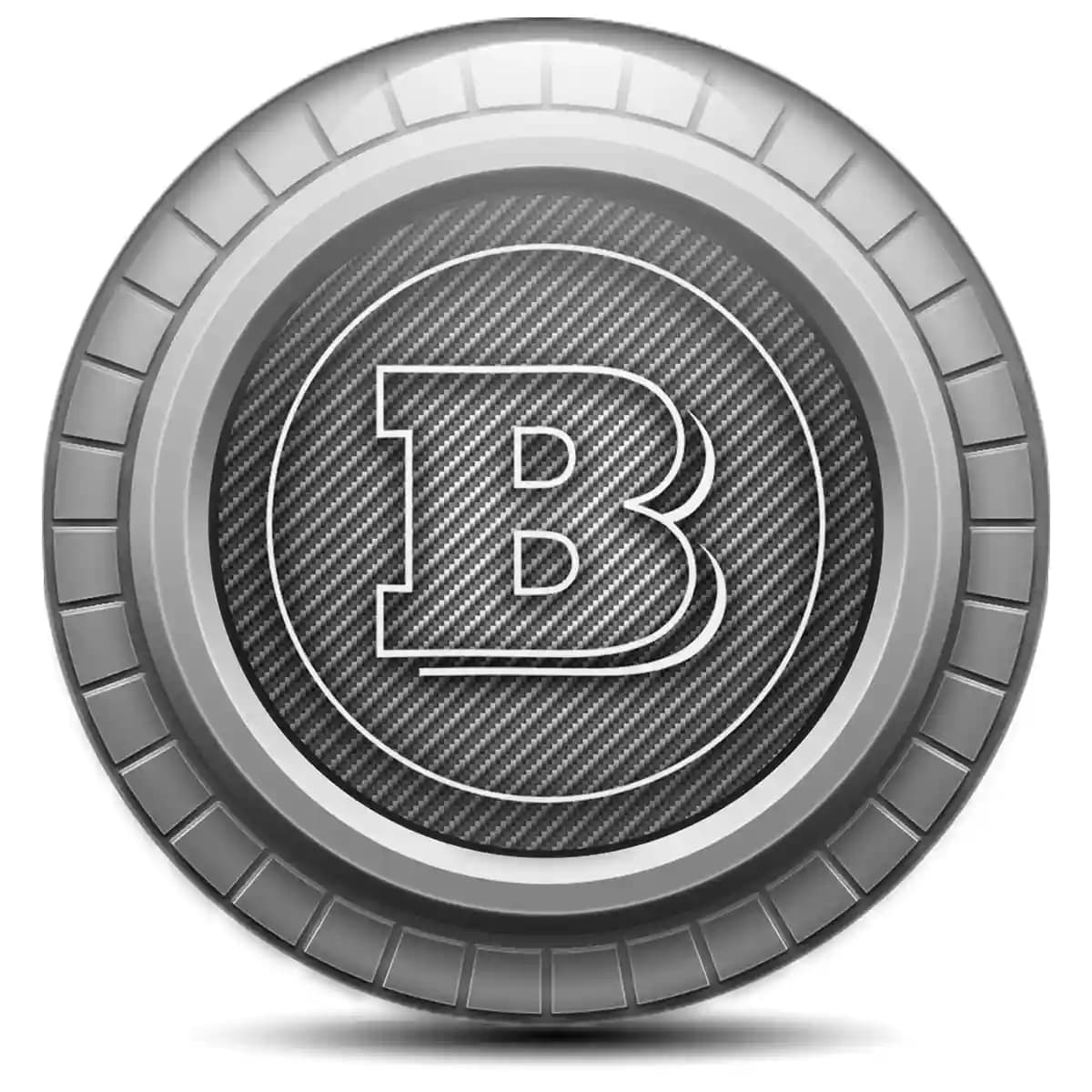 Mercedes BRABUS Badge Emblems Center Cap High Quality