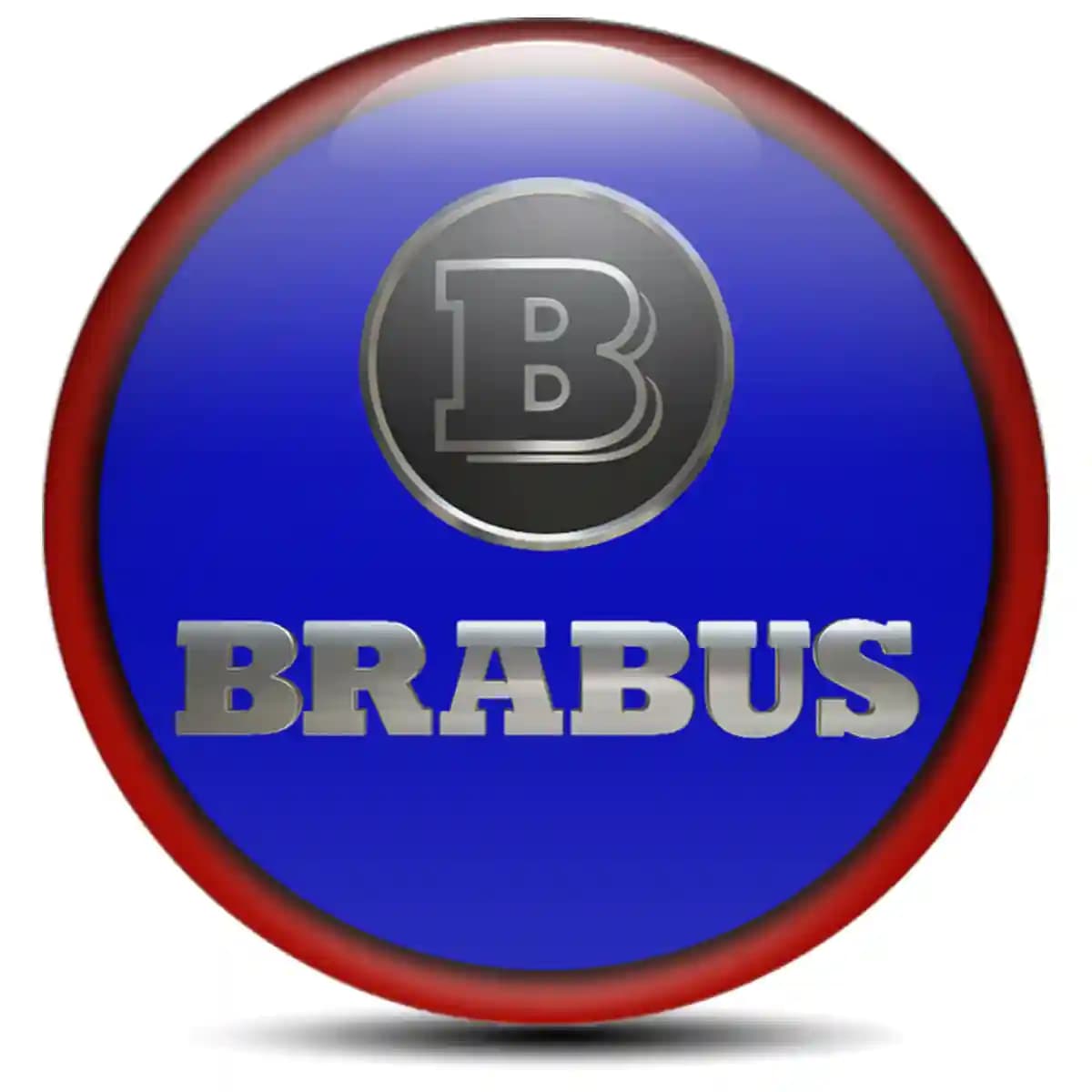 Mercedes BRABUS Badge Emblems Center Cap Stylish Design