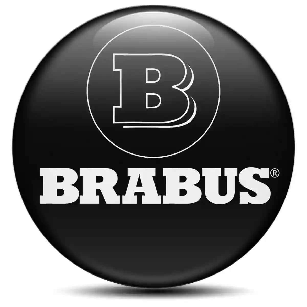 Mercedes BRABUS Domed Emblem Stylish Design