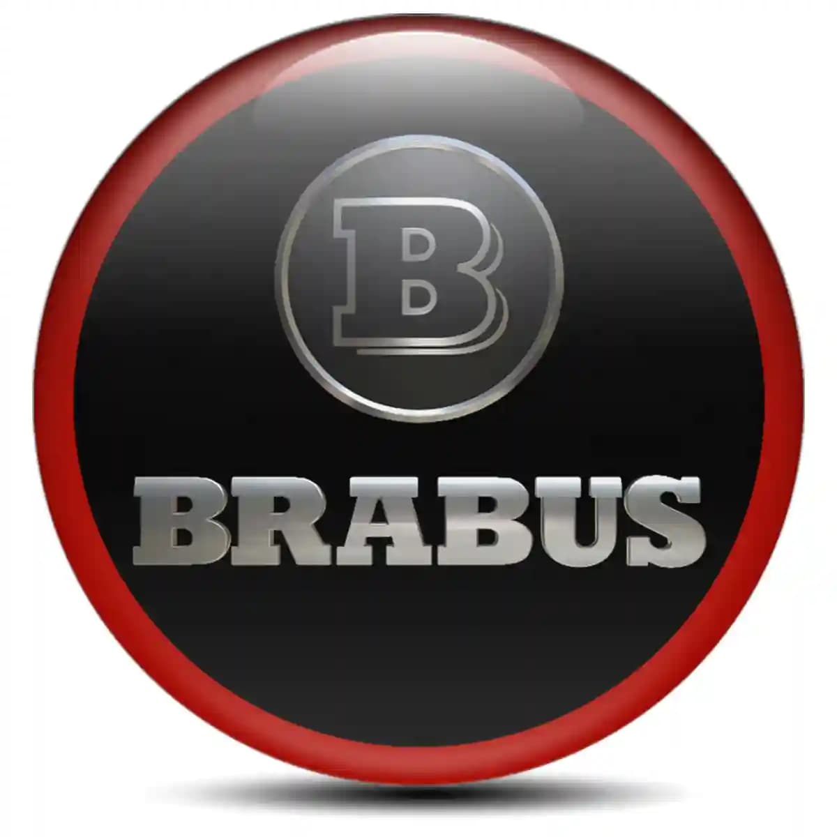 Mercedes BRABUS Domed Sticker High Quality