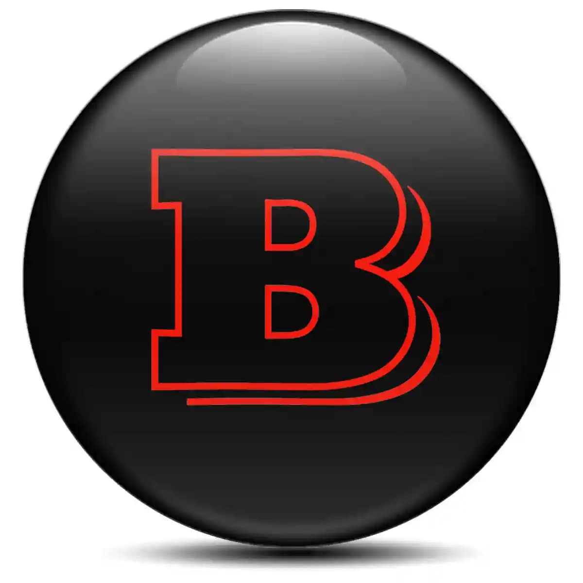 Mercedes BRABUS Emblem Badge High Quality