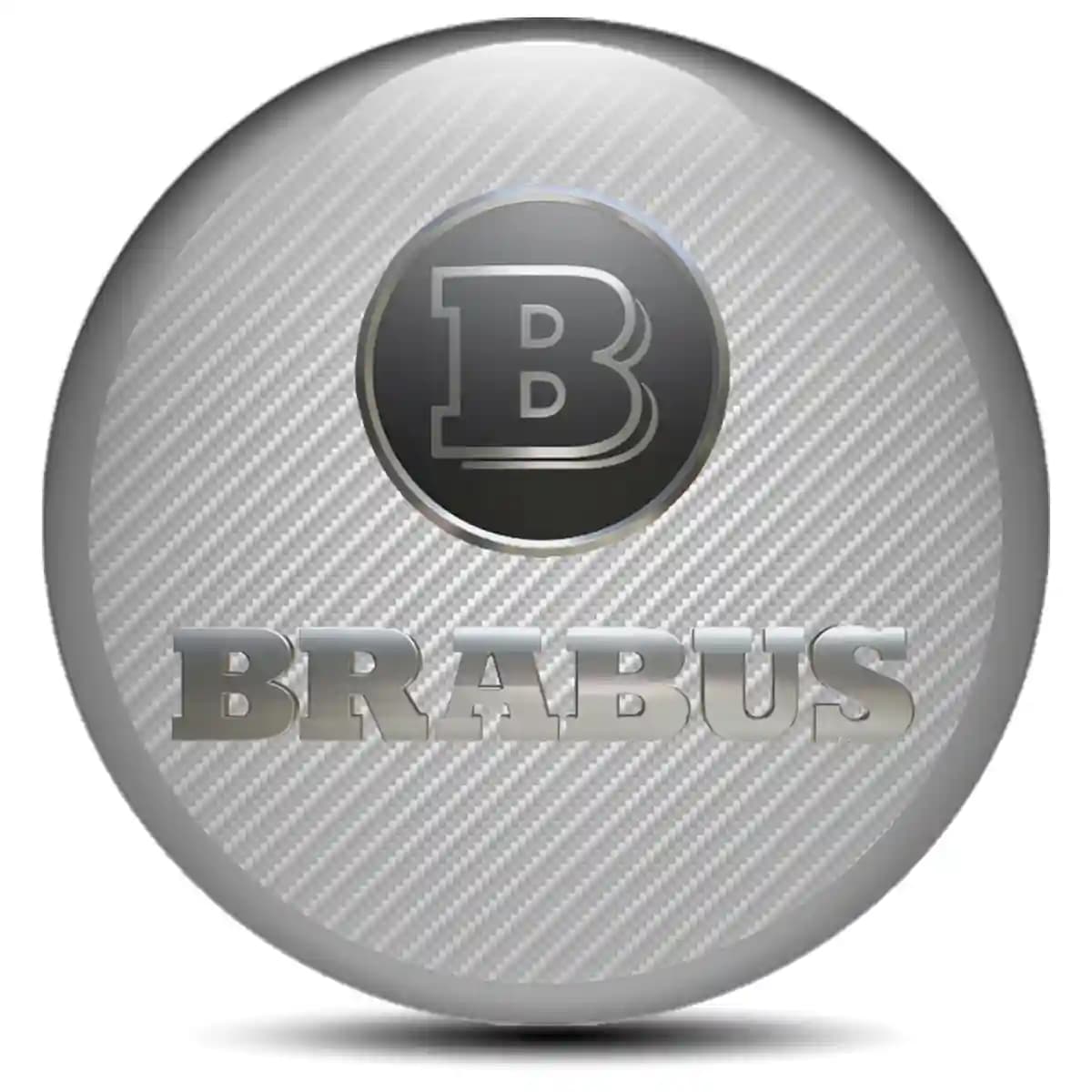Mercedes BRABUS Emblem Badge Self-Adhesive Stylish Design