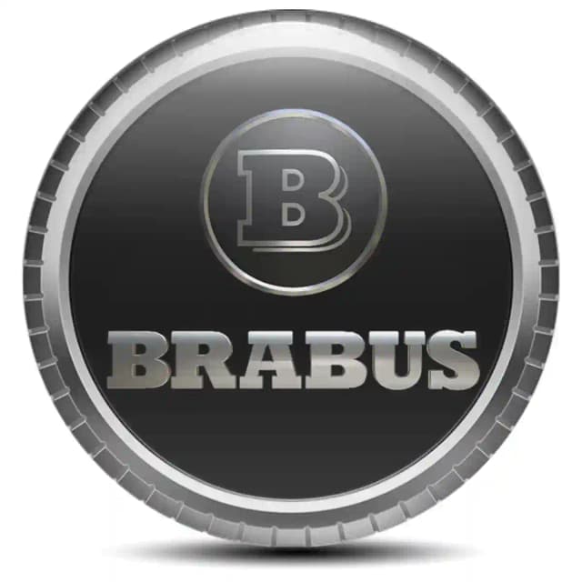 Mercedes BRABUS Emblem Center Hup Cap High Quality