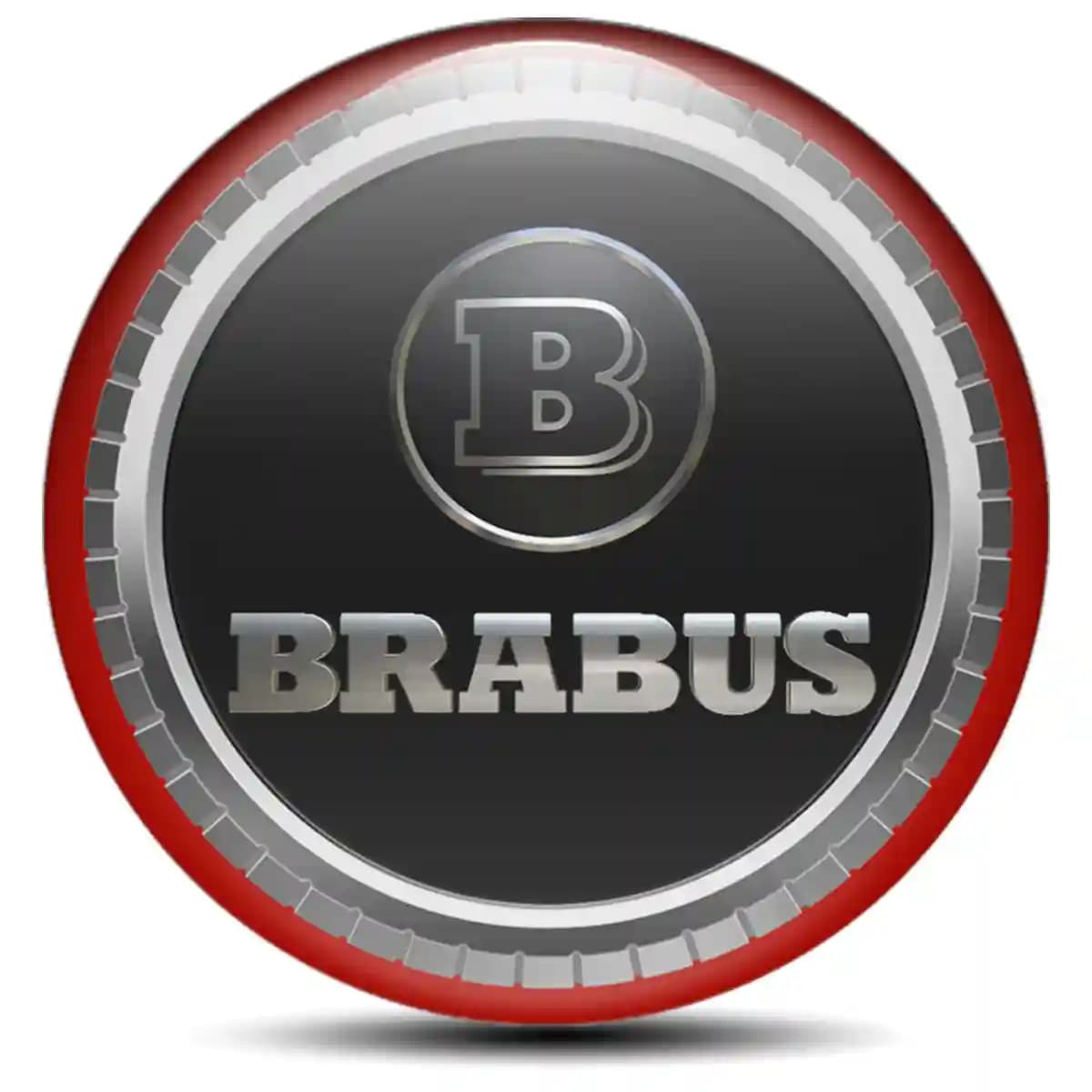 Mercedes BRABUS Logo Emblem High Quality