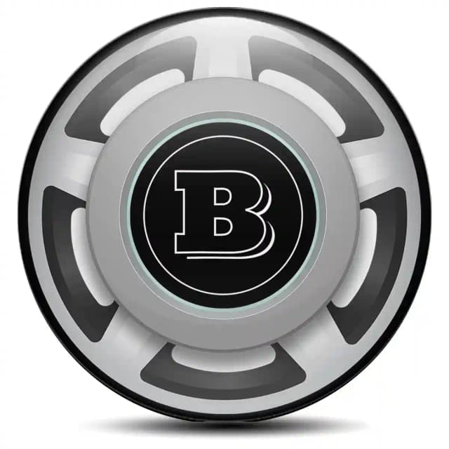 Mercedes BRABUS Logo Sticker High Quality