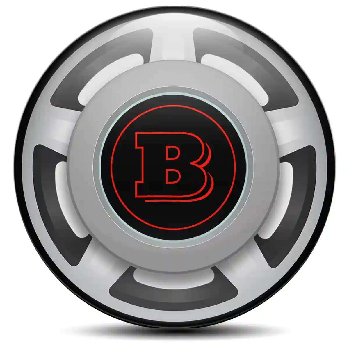 Mercedes BRABUS Logo Sticker Stylish Design