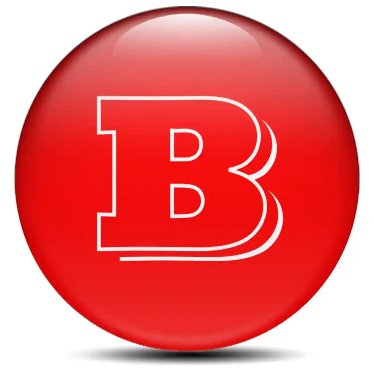 Mercedes BRABUS Sticker Epoxy 3D Gel Stylish Design