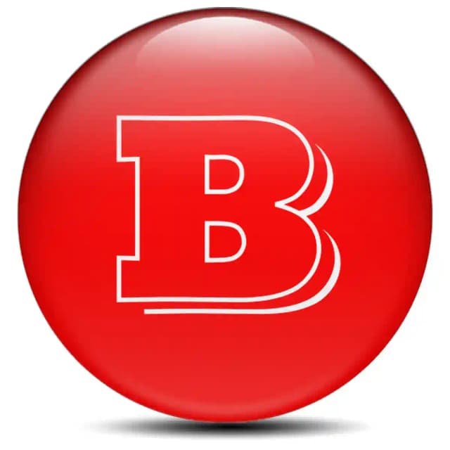 Mercedes BRABUS Sticker Epoxy 3D Gel Stylish Design