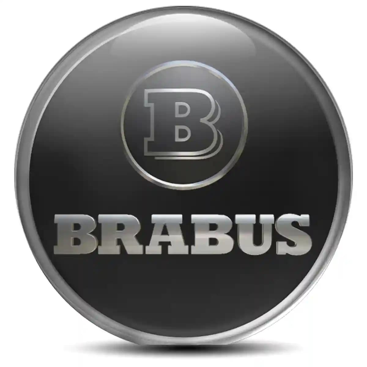 Mercedes BRABUS Wheel Emblem Self-Adhesive Stylish Design