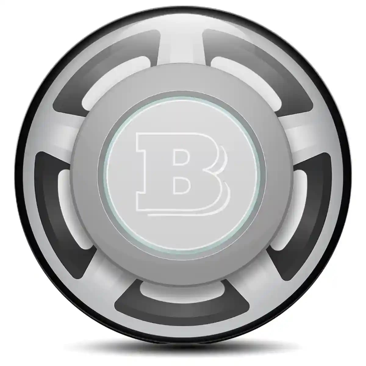 Mercedes BRABUS Wheel Emblems High Quality