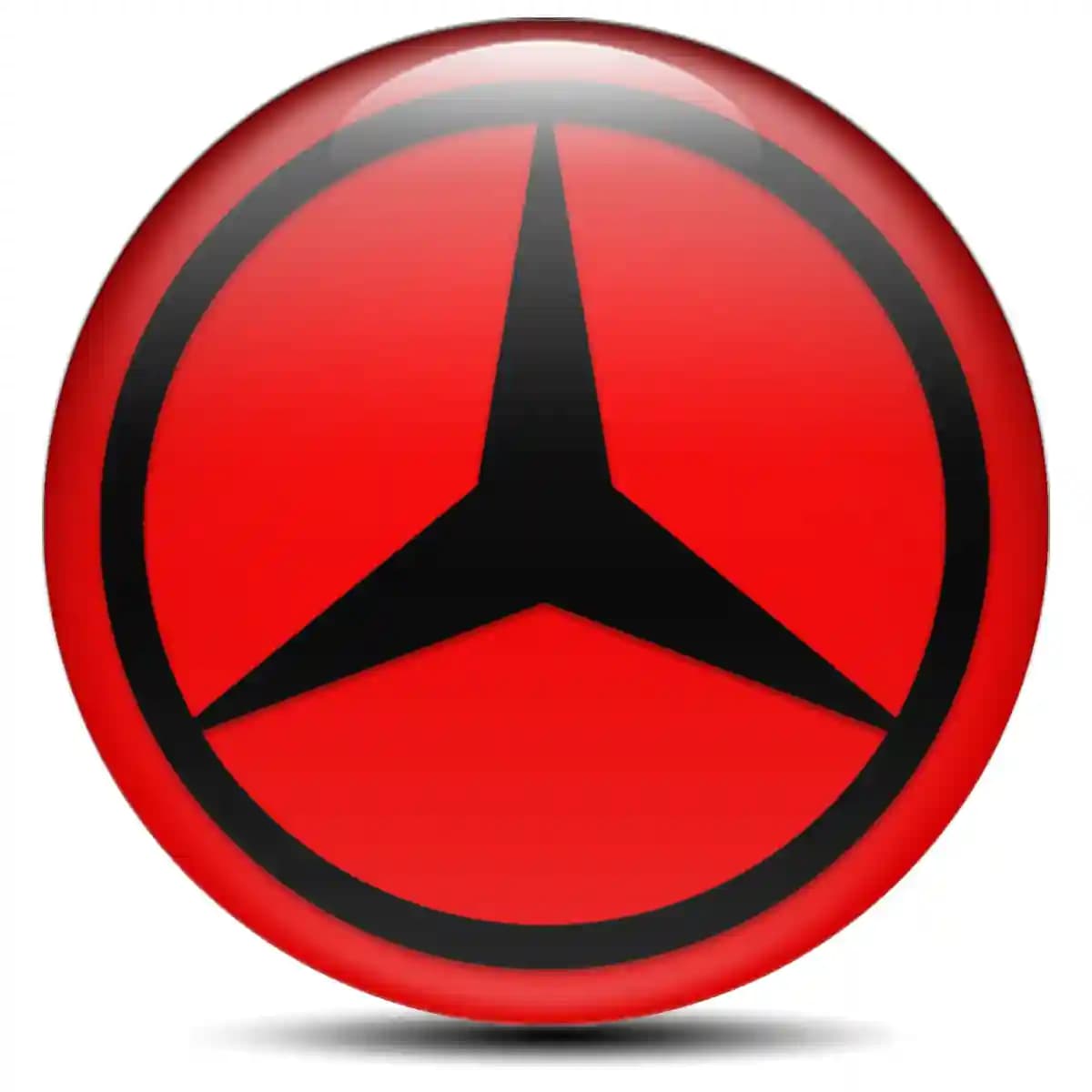 Mercedes Domed Emblem High Quality