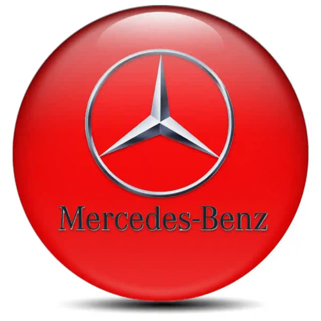 Mercedes Domed Emblem Stylish Design