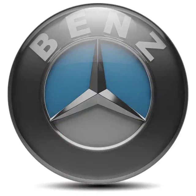 Mercedes Domed Sticker Premium Edition