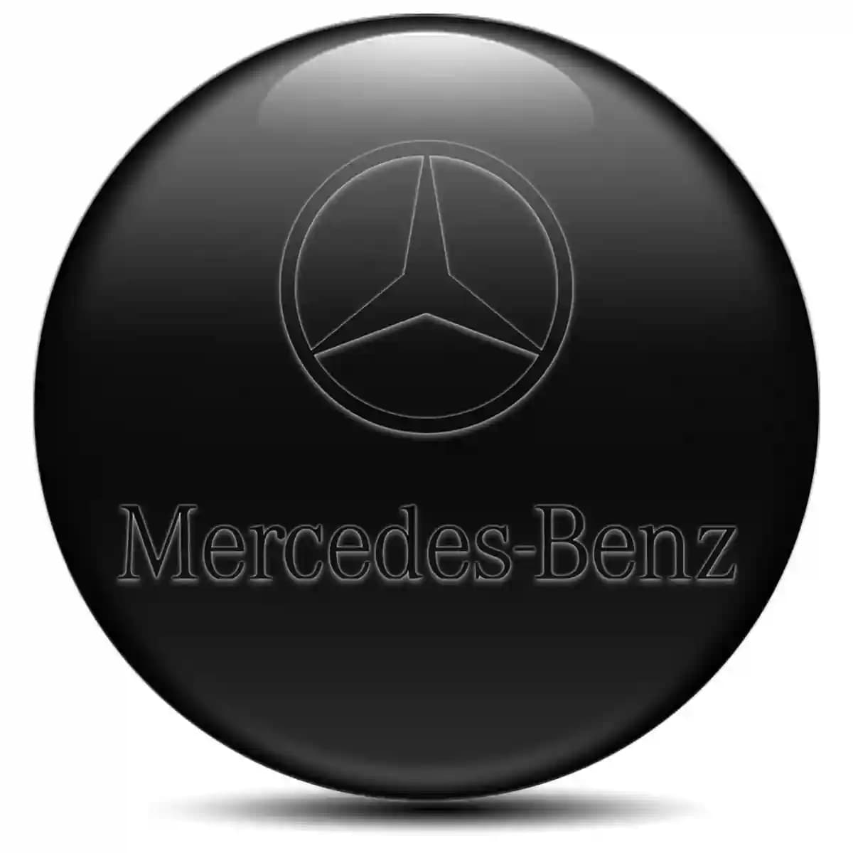 Mercedes Emblem Badge Self-Adhesive High Quality