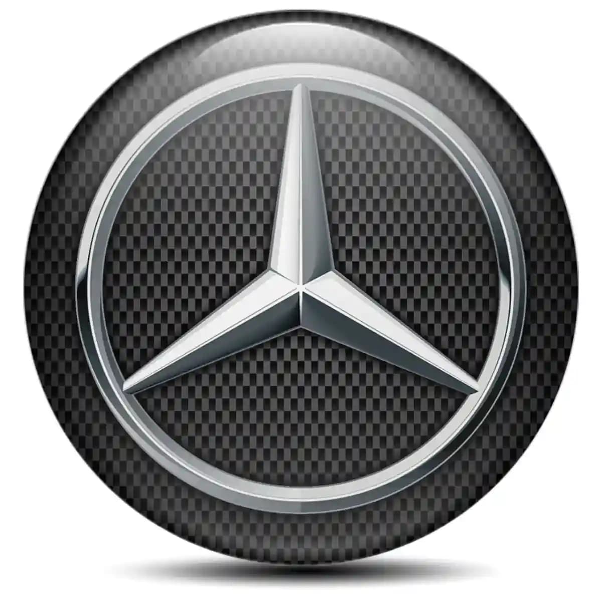 Mercedes Emblem Epoxy Self-Adhesive High Quality
