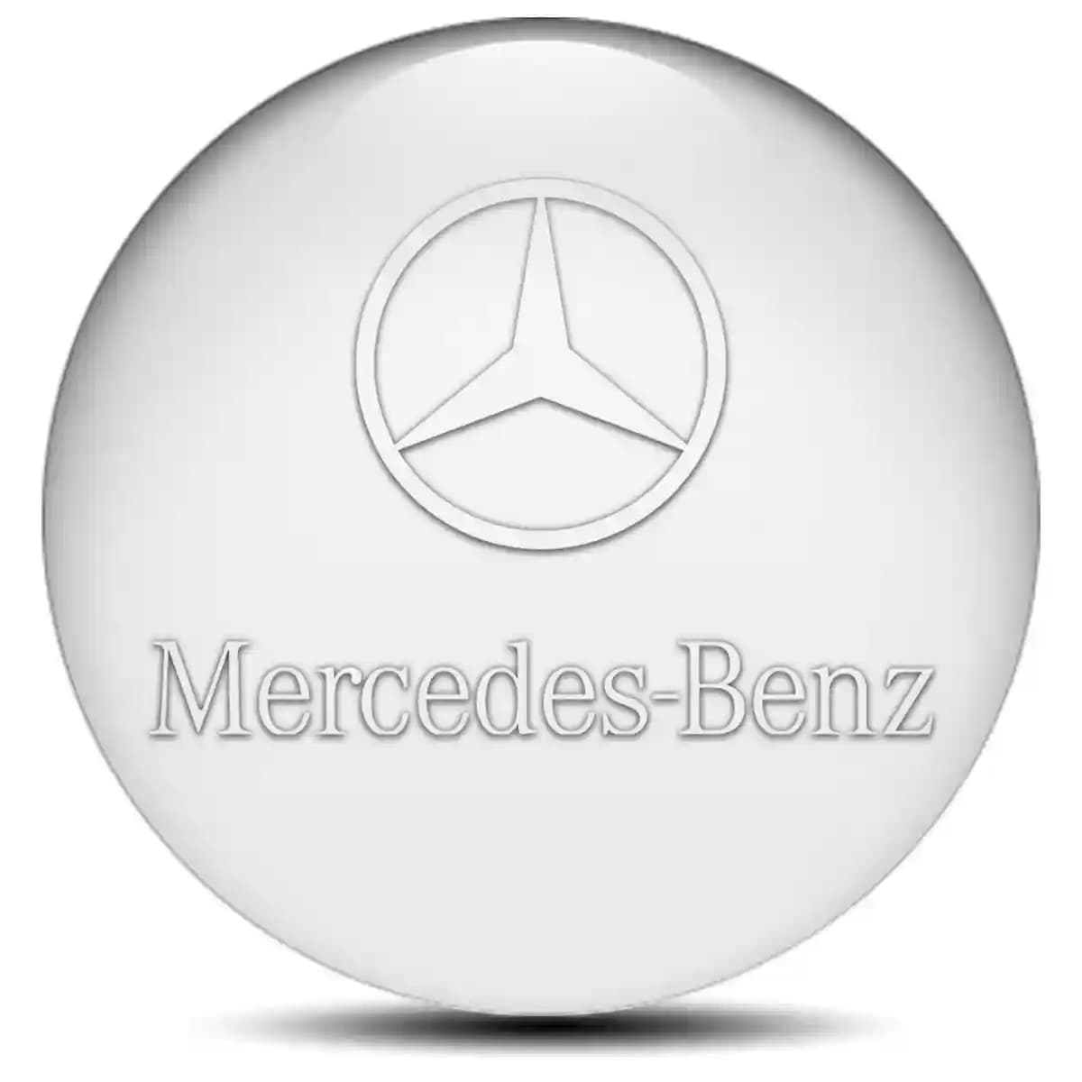 Mercedes Emblem Wheel Center Caps Premium Edition