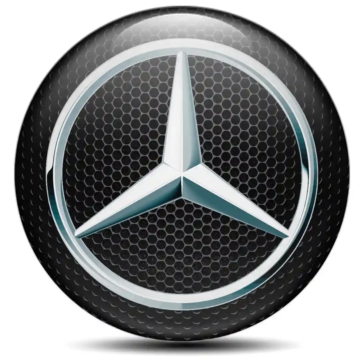 Mercedes Logo Sticker High Quality