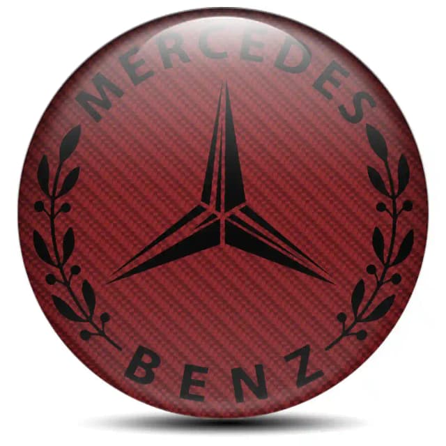 Mercedes Wheel Emblem Self-Adhesive High Quality
