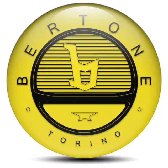 Opel Bertone Domed Emblem Self-Adhesive Stylish Design