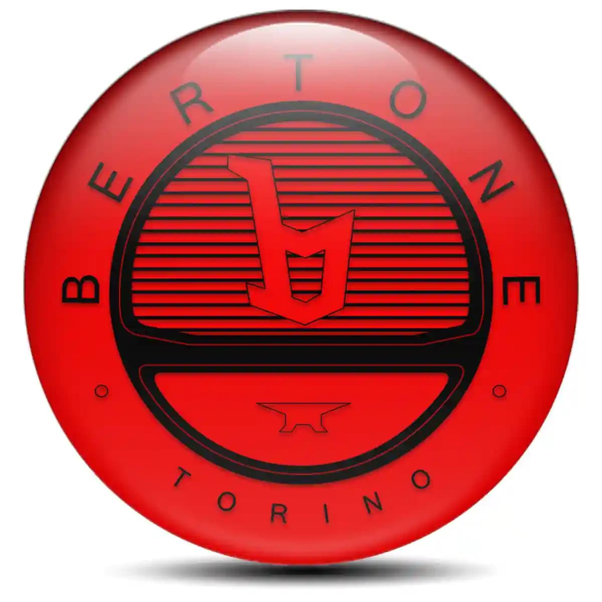 Opel Bertone Emblem Badge Self-Adhesive Stylish Design