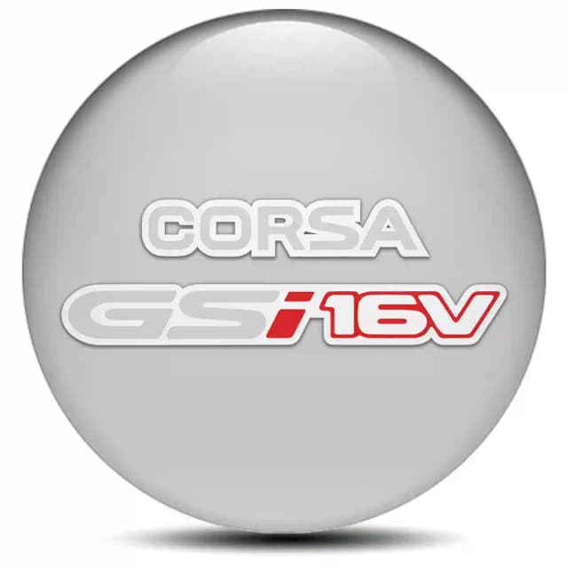 Opel Corsa Badge Emblems Center Cap Stylish Design