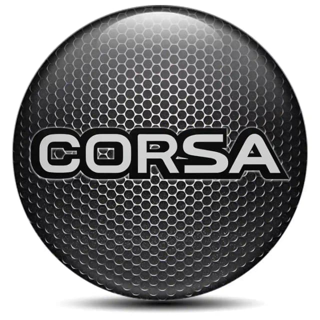 Opel Corsa Domed Emblem Self-Adhesive Stylish Design