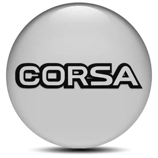 Opel Corsa Domed Sticker Self-Adhesive Stylish Design