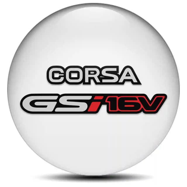 Opel Corsa Domed Sticker Stylish Design