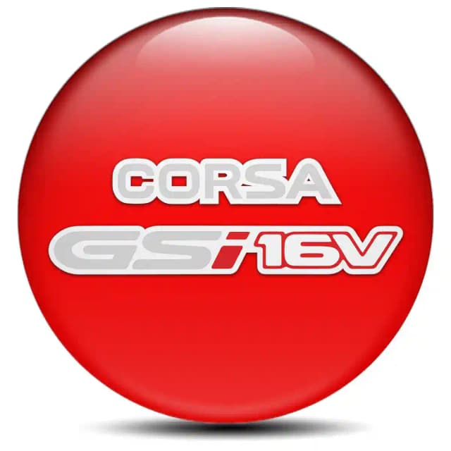 Opel Corsa Logo Sticker Stylish Design