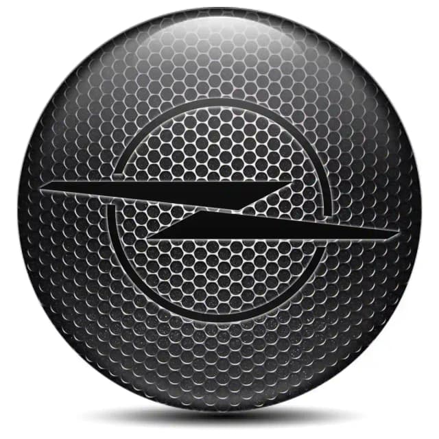 Opel Domed Emblem Self-Adhesive Stylish Design