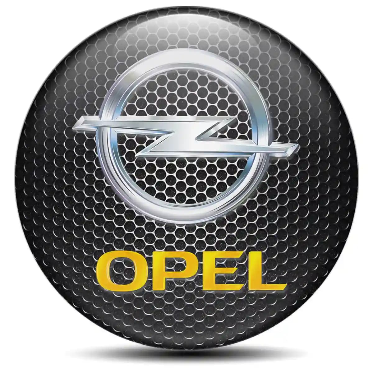 Opel Domed Sticker Self-Adhesive Stylish Design