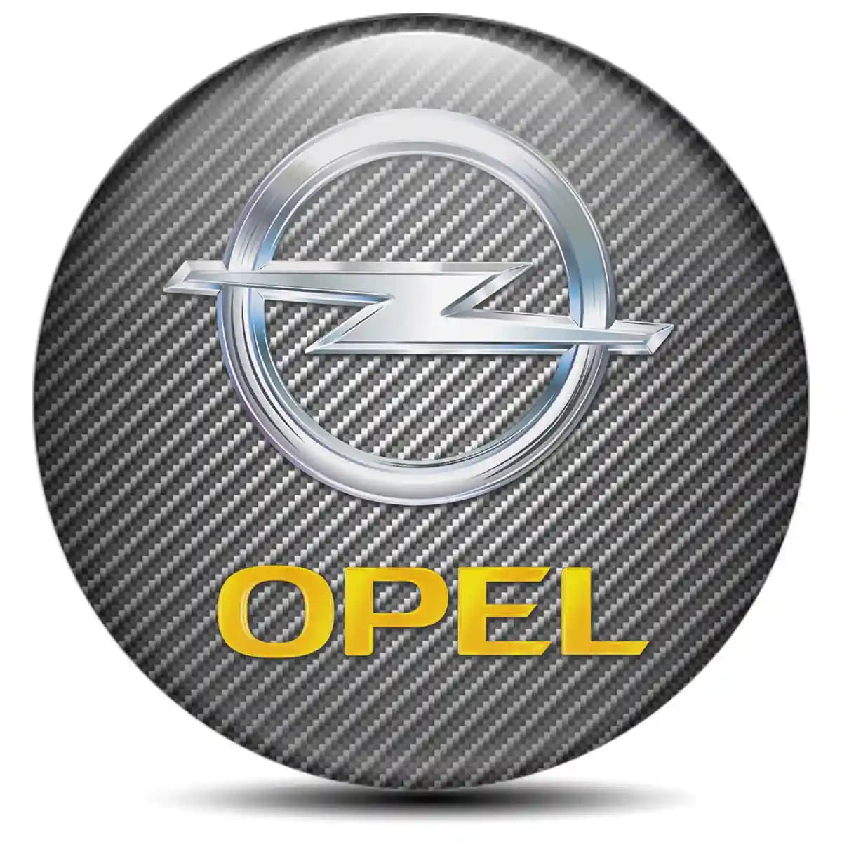 Opel Wheel Emblem Self-Adhesive Stylish Design