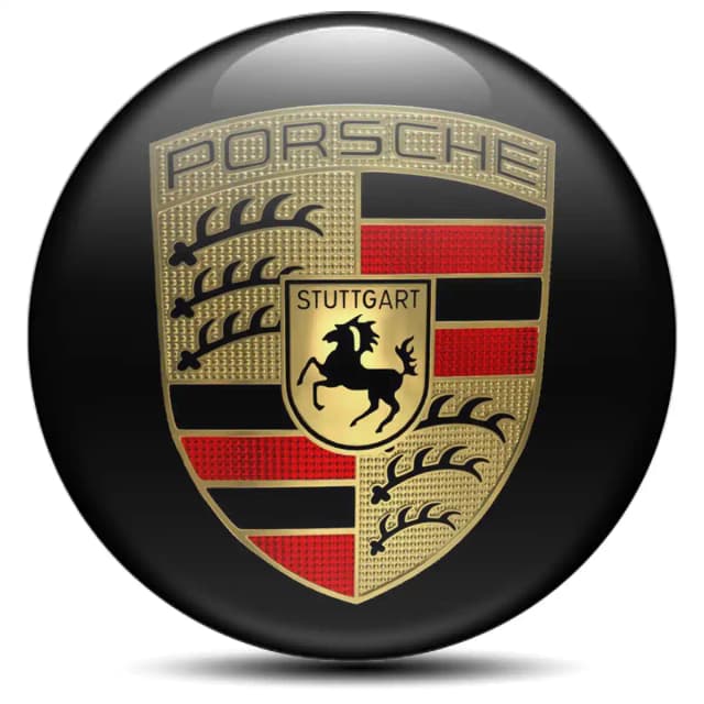 Porsche Domed Emblem Premium Edition
