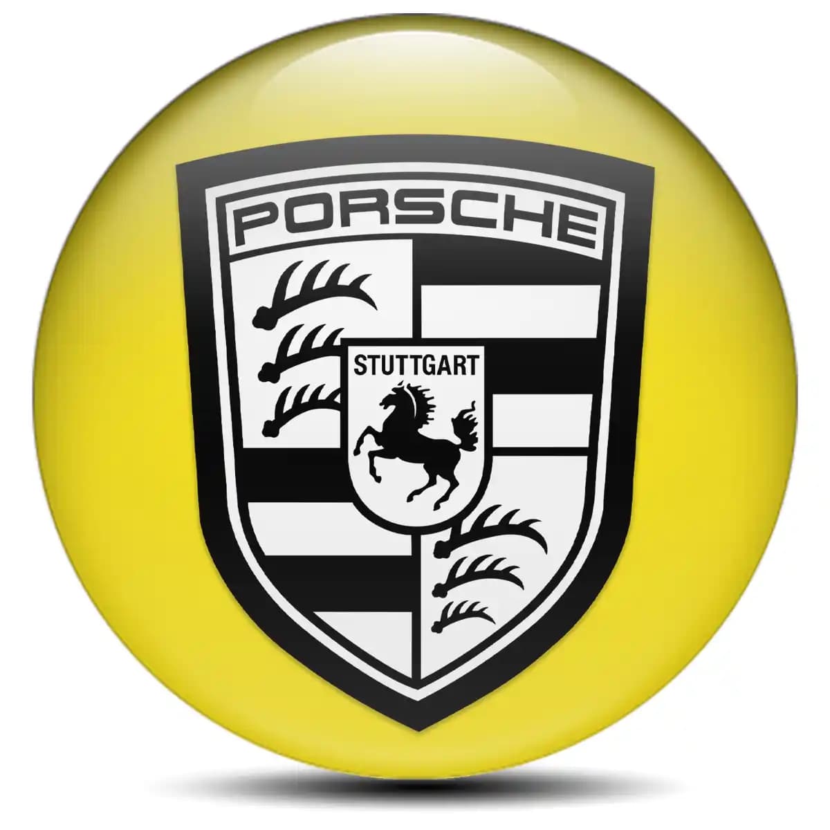 Porsche Emblem Badge High Quality
