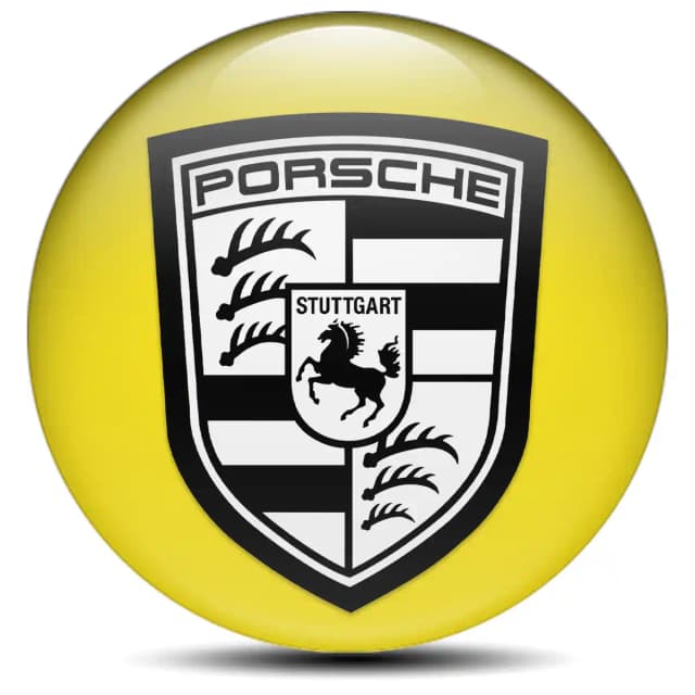Porsche Emblem Badge High Quality