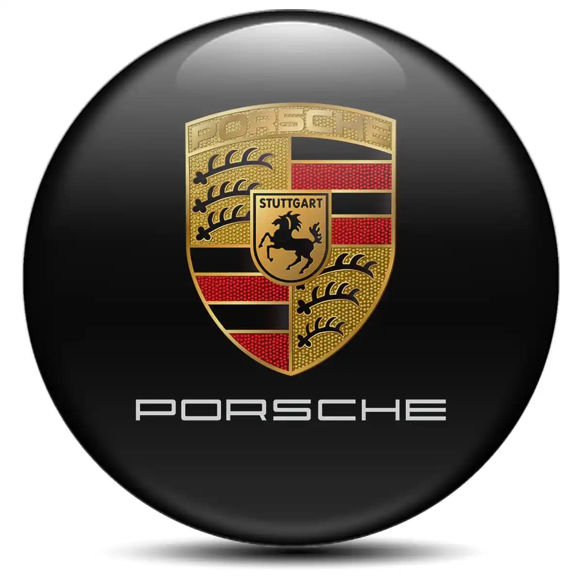 Porsche Emblem Badge Premium Edition