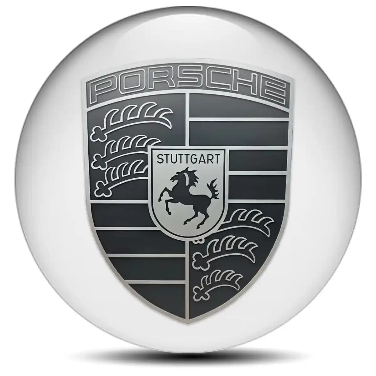 Porsche Emblem Epoxy Self-Adhesive High Quality