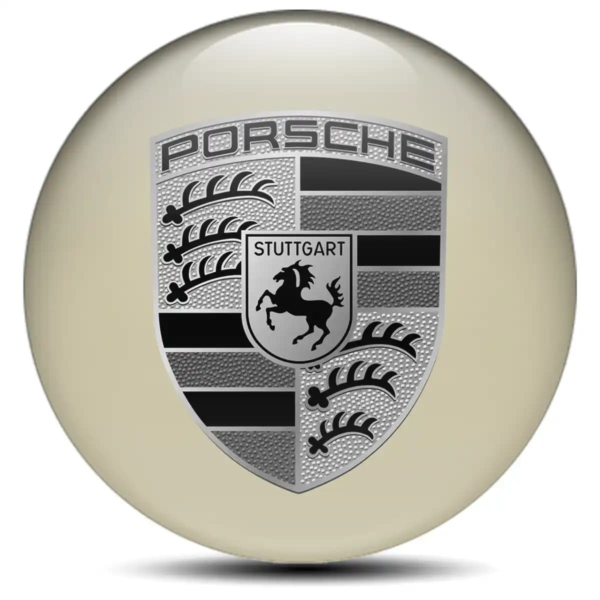 Porsche Emblem Epoxy Self-Adhesive Premium Edition