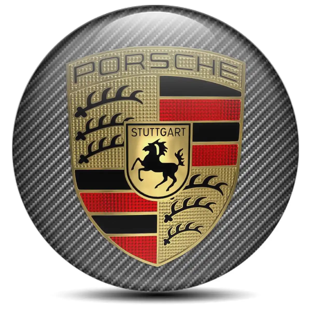 Porsche Epoxy Sticker High Quality