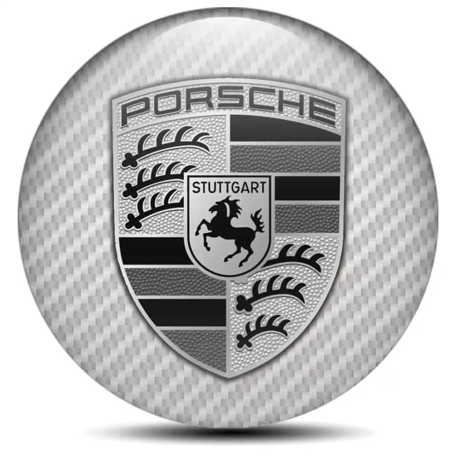 Porsche Epoxy Sticker Premium Edition