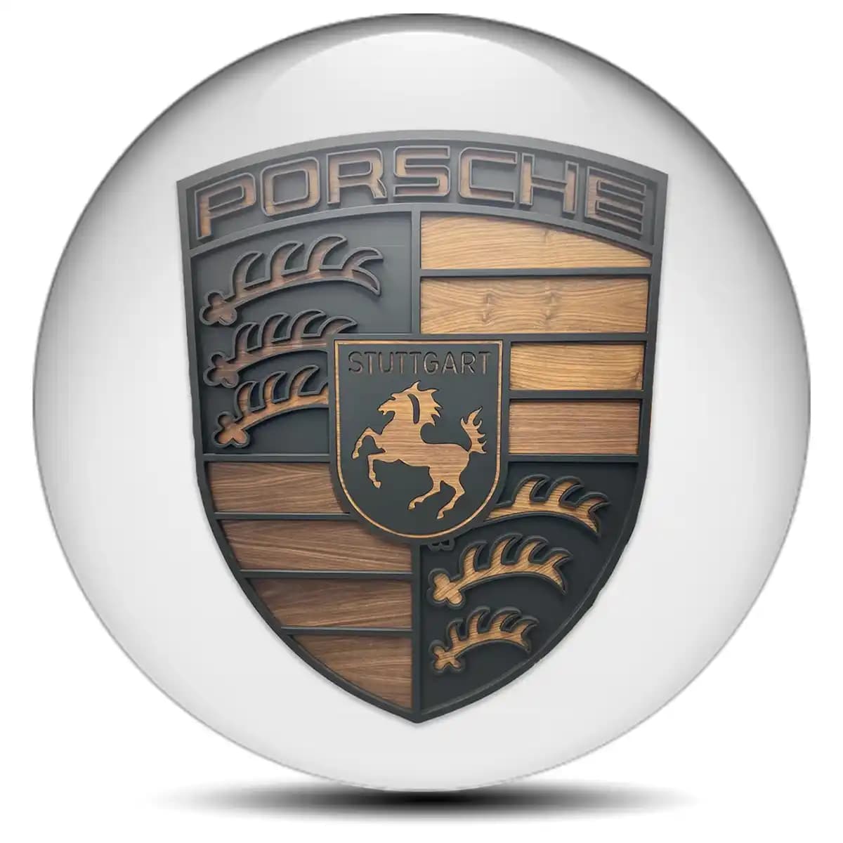 Porsche Logo Emblem Stylish Design