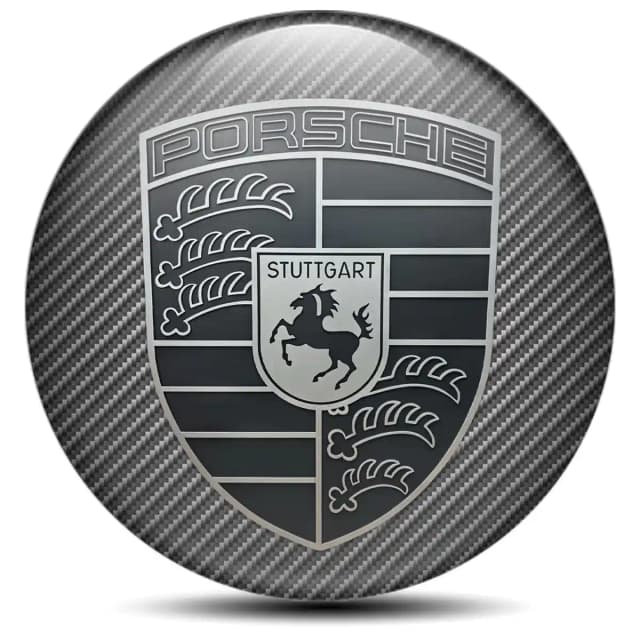 Porsche Logo Sticker High Quality