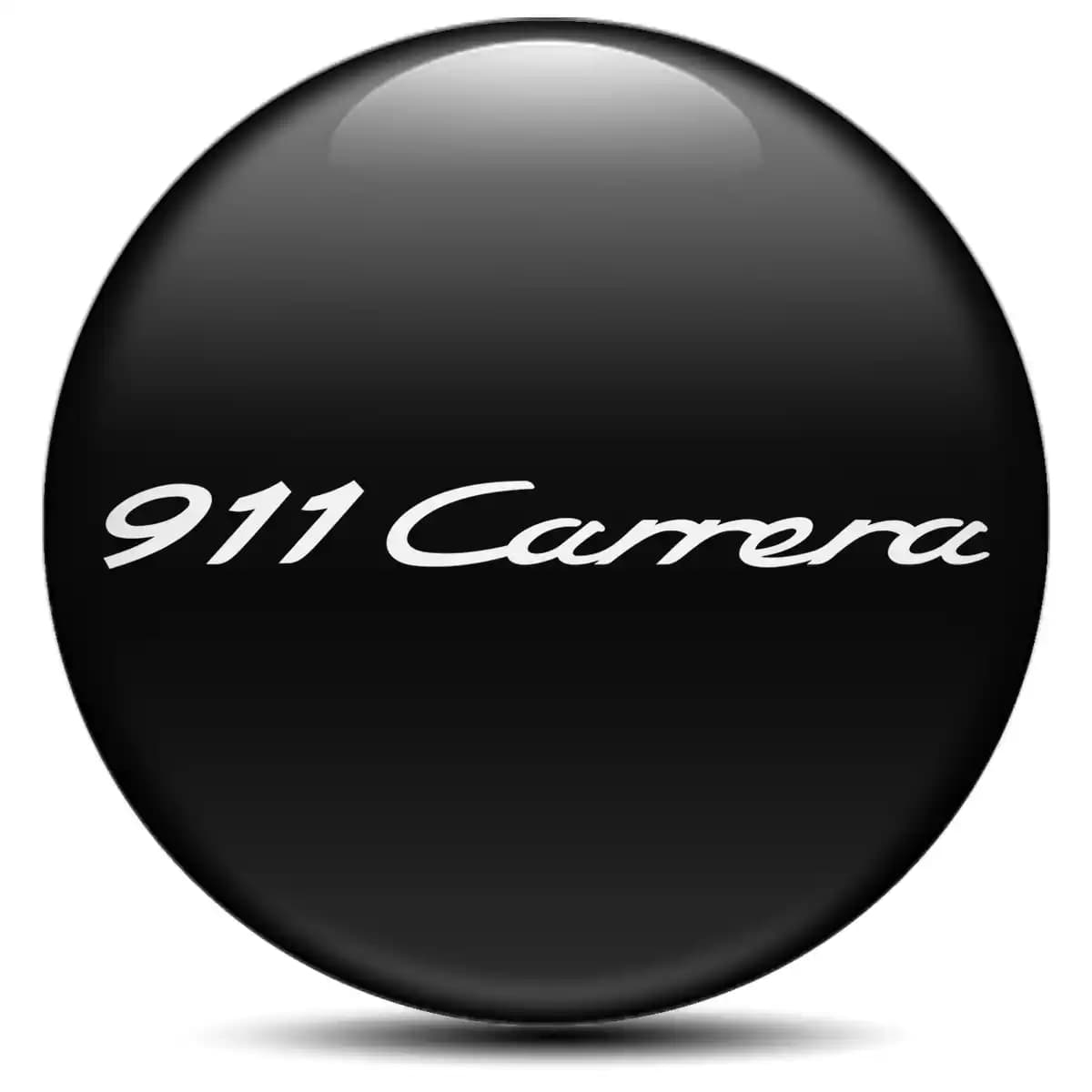 Porsche Wheel Emblem Self-Adhesive Stylish Design