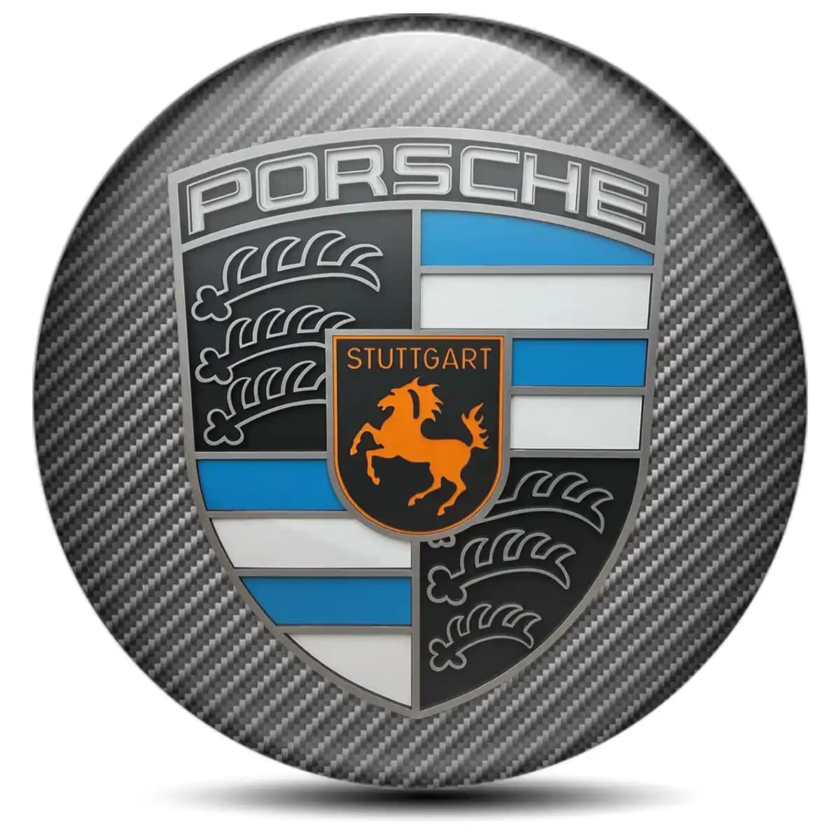 Porsche Wheel Emblems Premium Edition