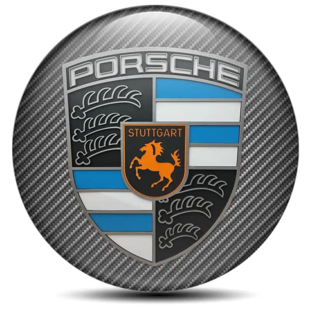 Porsche Wheel Emblems Premium Edition