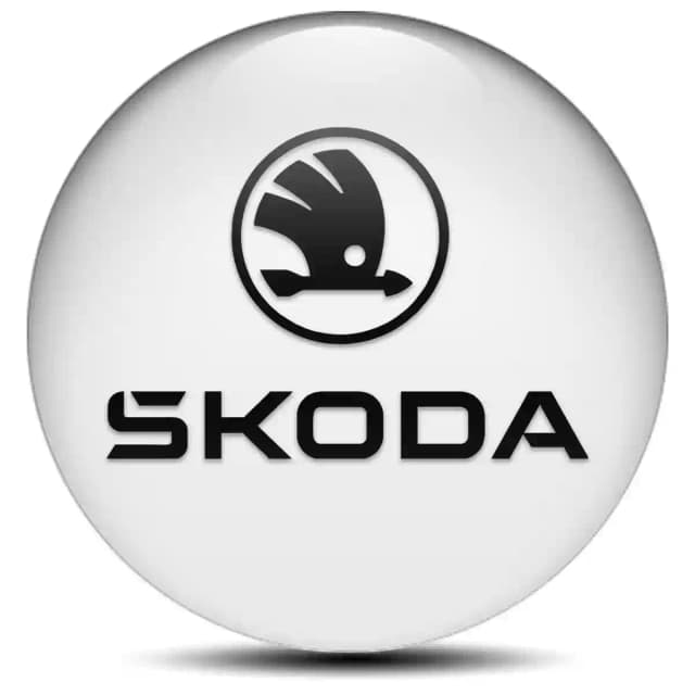 Skoda Badge Emblems Center Cap High Quality