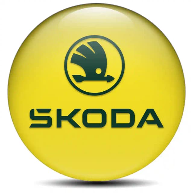 Skoda Badge Emblems Center Cap Stylish Design