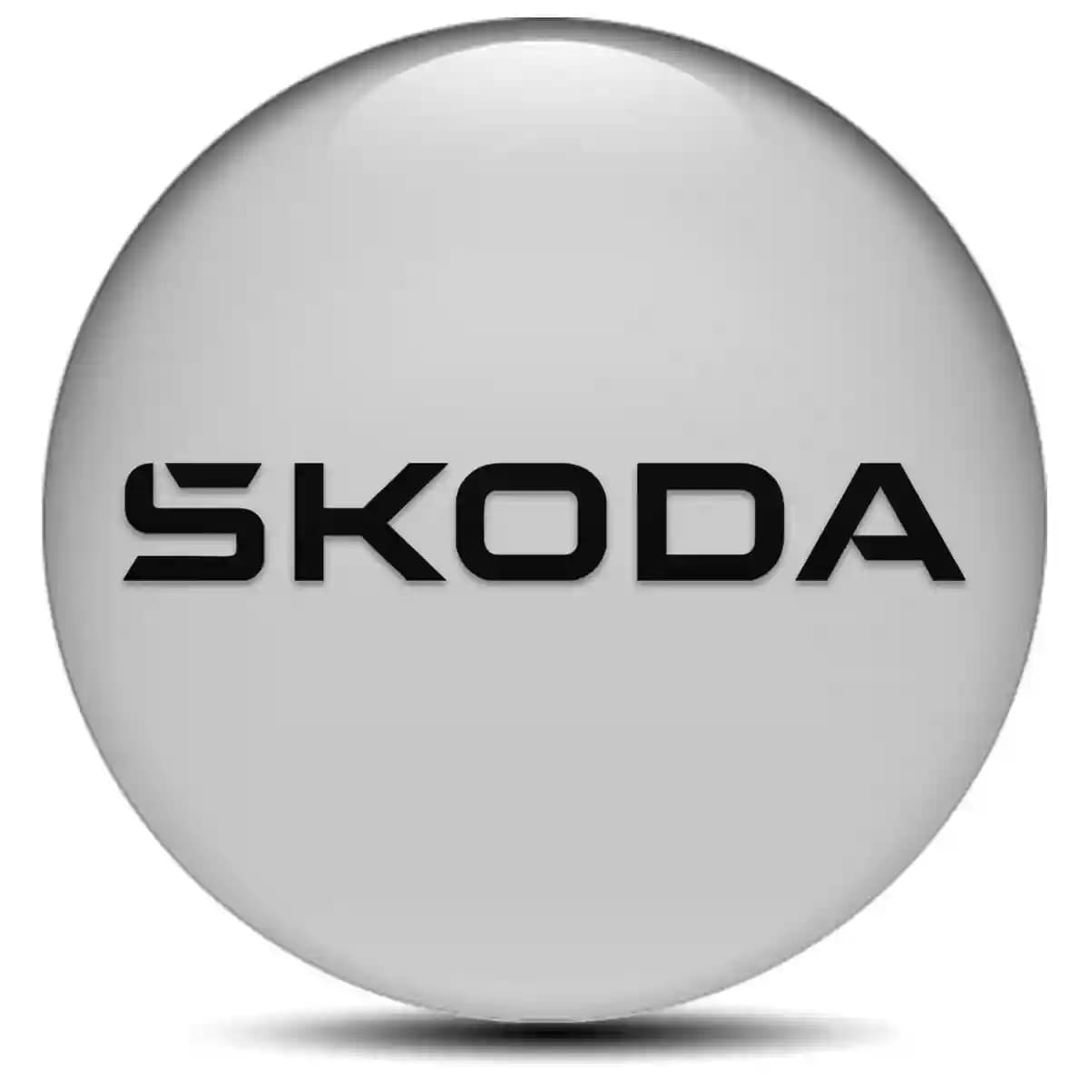 Skoda Domed Sticker Premium Edition