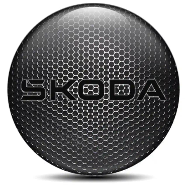Skoda Emblem Badge Self-Adhesive High Quality