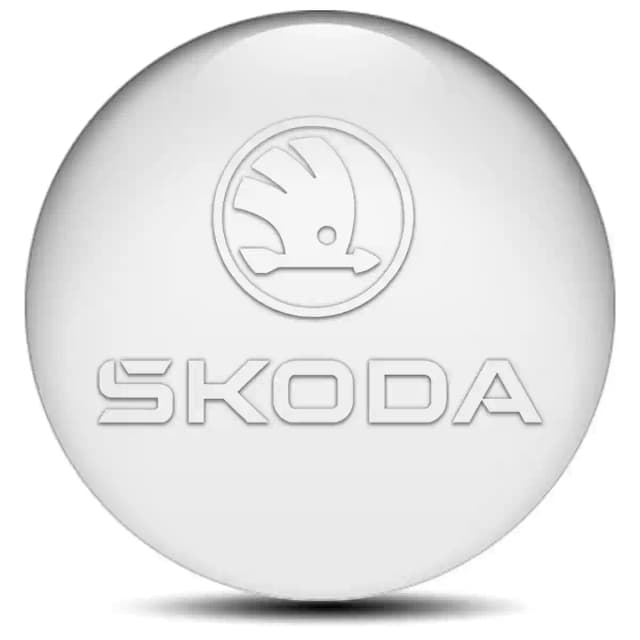 Skoda Emblem Badge Stylish Design